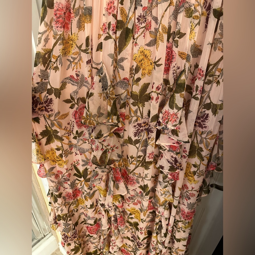 CINQ A SEPT XIOMARA FLORAL DRESS - Picture 6 of 12